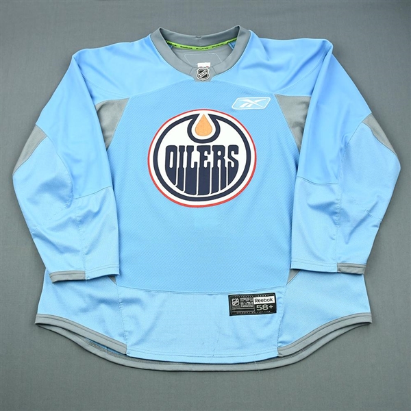 edmonton oilers practice jersey