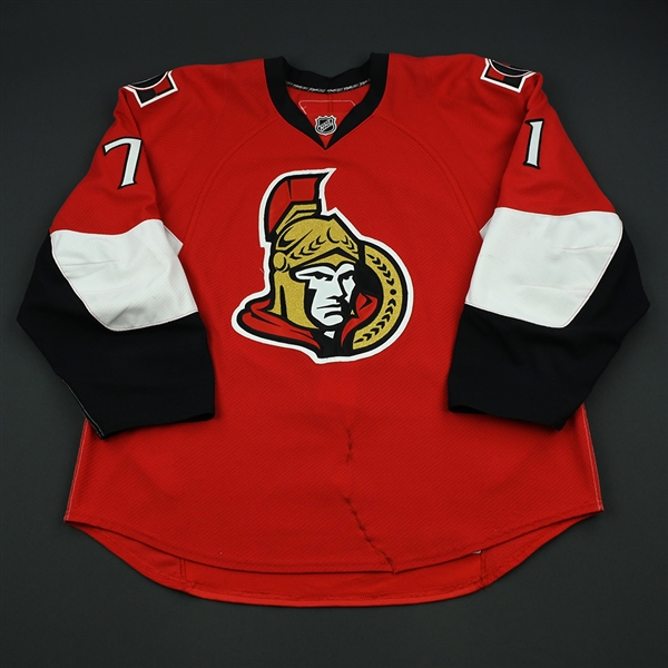 Foligno, Nick<br>Red Set 1<br>Ottawa Senators 2008-09<br>#71 Size: 58
