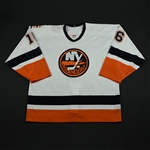 Mapletoft, Justin * <br>White 2nd Regular Season<br>New York Islanders 2003-04<br>#16 Size: 56