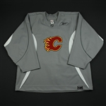 Reebok<br>Gray Practice Jersey<br>Calgary Flames 2006-07<br># Size: 58