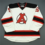 Merrill, Jon<br>White<br>Albany Devils 2012-13<br>#5 Size: 58