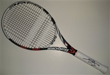 Tsonga, Jo-Wilfried<br>Babolat Racquet, French Open, Un-used, Roland Garros Logo, Autographed<br>French Open 2012<br>
