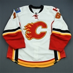 Kostopoulos, Tom<br>White Set 3<br>Calgary Flames 2010-11<br>#16 Size: 56