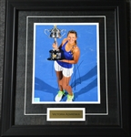 Azarenka, Victoria<br>Framed - Autographed 8x10<br>USTA 2012<br>Size:17.5 in H x 15.25 in W