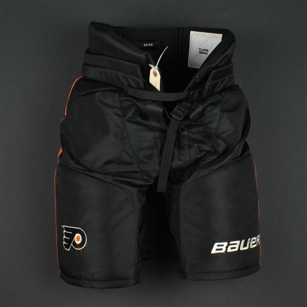 Giroux, Claude<br>Third Bauer Supreme Pants<br>Philadelphia Flyers 2015-16<br>#28 Size: Medium