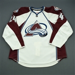 Gaunce, Cameron<br>White Set 1 - Training Camp Only<br>Colorado Avalanche 2011-12<br>#24 Size: 58