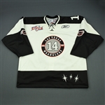 Campbell, Scott<br>White Kelly Cup Finals<br>Las Vegas Wranglers 2011-12<br>#14 Size: 56