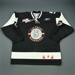 May, Jeff<br>Black Kelly Cup Finals<br>Las Vegas Wranglers 2011-12<br>#5 Size: 56