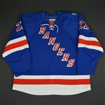 Boyle, Brian * <br>Blue- Stanley Cup Final - Photo-Matched to Game 3<br>New York Rangers 2013-14<br>#22 Size: 58+