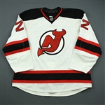 Barch, Krystofer<br>White Set 2<br>New Jersey Devils 2012-13<br>#22 Size: 58+