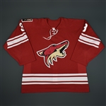 Yandle, Keith * <br>Red - Training Camp Only<br>Phoenix Coyotes 2006-07<br>#3 Size: 54