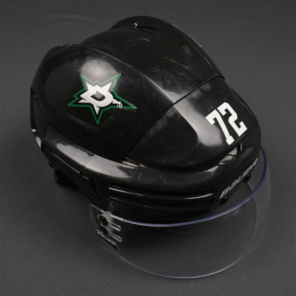 Cole, Erik<br>Black Bauer 7500 Helmet w/Bauer Shield<br>Dallas Stars 2014-15<br>#72 