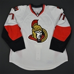 Foligno, Nick * <br>White Set 1  - Photo-Matched<br>Ottawa Senators 2010-11<br>#71 Size: 58