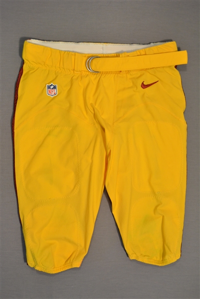 Compton, Tom<br>Yellow Pants<br>Washington Redskins 2014<br>#68 Size:42