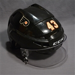 Manning, Brandon<br>Black Third CCM Helmet w/Visor<br>Philadelphia Flyers 2014-15<br>#43 