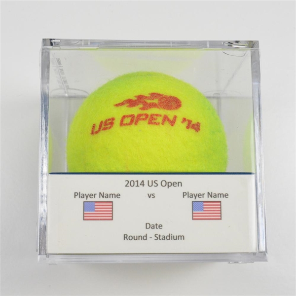 Aleksandra Krunic vs. Katarzyna Piter<br>Match-Used Ball - Round 1 - Court 14<br>US Open Womens Singles 2014<br>#8/26/2014 