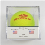 Andrea Petkovic vs. Caroline Wozniacki<br>Match-Used Ball - Round 3 - Grandstand<br>US Open Womens Singles 2014<br>#8/29/2014 
