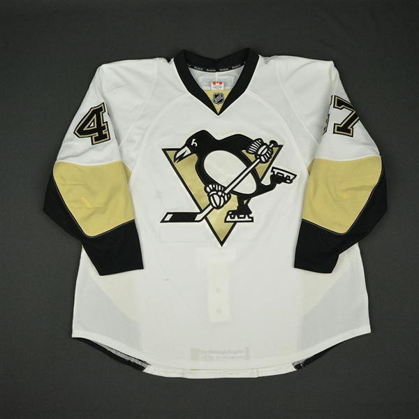 Despres, Simon * <br>White set 1 - Photo-Matched<br>Pittsburgh Penguins 2013-14<br>#47 Size: 58