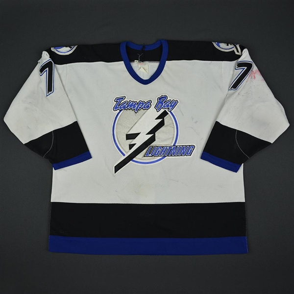 Zamuner, Rob * <br>White<br>Tampa Bay Lightning 1994-96<br>#7 Size: 54
