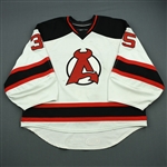 Kinkaid, Keith *<br>White<br>Albany Devils 2012-13<br>#35 Size: 58G