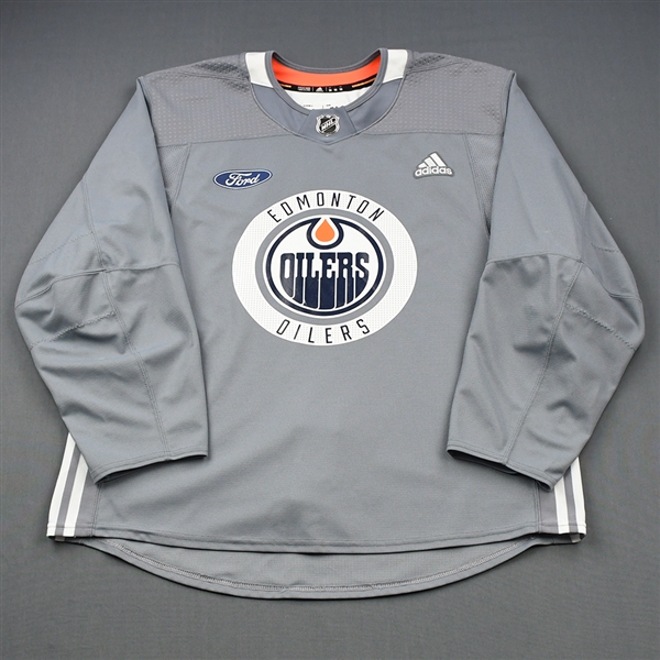 edmonton oilers practice jersey