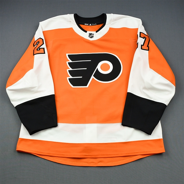 Bailey, Justin<br>Orange Set 3<br>Philadelphia Flyers 2018-19<br>#27 Size: 56