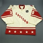 Brodeur, Martin *<br>White - Eastern Conference - 2nd Period - Backup Only - Autographed<br>NHL All Star 2003-04<br>#30 Size: 60G