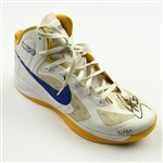 Curry, Stephen *<br>Nike Hyperfuse QAM (Right Shoe Only) - January 23, 2013 vs. Oklahoma City Thunder (Autographed)<br>Golden State Warriors 2012-13<br>#30