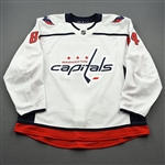 Bindulis, Kristofers<br>White Set 1 - Training Camp Only<br>Washington Capitals 2019-20<br>#84 Size: 58