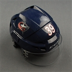 Chaput, Michael<br>Blue, CCM Helmet w/ Visor<br>Columbus Blue Jackets 2014-15<br>#39 