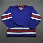 Blank - NNOB<br>Blue Starter Mesh Un-Crested Blank - CLEARANCE<br>New York Rangers <br> Size: 56