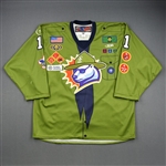 Murovich, Tyler*<br>Scout Night Jersey - Autographed<br>Orlando Solar Bears 2013-14<br>#11 Size: 54