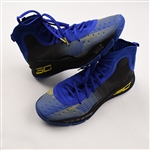 Curry, Stephen *<br>Under Armour Curry 4 - February 22, 2018 (2nd Half Only) (Autographed)<br>Golden State Warriors 2017-18<br>#30 Size: 12.5