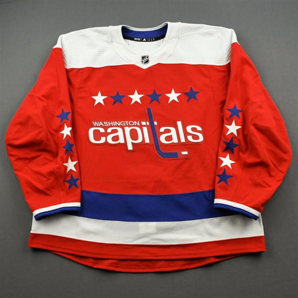 Blank - No Name or Number<br>Third - (Adidas adizero) - CLEARANCE<br>Washington Capitals <br> Size: 58