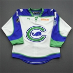 Marchin, Taylor<br>White Lake Placid Set w/ Isobel Cup & End Racism Patch<br>Connecticut Whale 2020-21<br>#4 Size:  MD