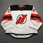 Blackwood, Mackenzie<br>White Set 1<br>New Jersey Devils 2020-21<br>#29 Size: 58G