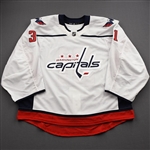 Anderson, Craig<br>White Set 1 - Game-Issued (GI)<br>Washington Capitals 2020-21<br>#31 Size: 58G