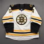 Ahcan, Jack<br>White Set 1 - NHL Debut<br>Boston Bruins 2020-21<br>#54 Size: 56