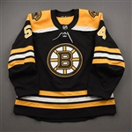 Ahcan, Jack<br>Black Set 1<br>Boston Bruins 2020-21<br>#54 Size: 56