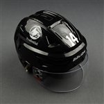 Bastian, Nathan<br>Black, Bauer Helmet w/ Bauer Shield<br>New Jersey Devils 2020-21<br>#14 Size: Medium