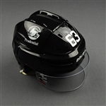 Bratt, Jesper<br>Black, Bauer Helmet w/ Bauer Shield<br>New Jersey Devils 2020-21<br>#63 Size: Medium