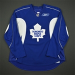 Devereaux, Boyd<br>Blue Practice Jersey<br>Toronto Maple Leafs 2008-09<br>#22 Size: 58