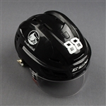 Bahl, Kevin<br>Black, CCM Helmet w/ Oakley Shield<br>New Jersey Devils 2020-21<br>#88 Size: Large