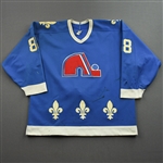 Sakic, Joe *<br>Blue Rookie (Photo-matched)<br>Quebec Nordiques 1988-89<br>#88 Size: 