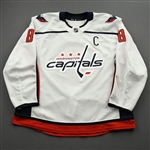 Ovechkin, Alex *<br>White Set 2B w/C - 3 Games<br>Washington Capitals 2020-21<br>#8 Size: 60