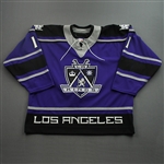 Kopitar, Anze *<br>Purple - Autographed<br>Los Angeles Kings 2006-07<br>#11 Size: 58