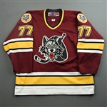 Roche, Travis *<br>Red - Autograph<br>Chicago Wolves 2004-05<br>#77 Size: 54