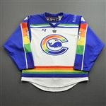 Howran, Tori<br>Pride - Worn March 19-20, 2022 - Autographed<br>Connecticut Whale 2021-22<br>#5 Size: MD