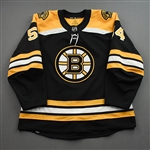 Ahcan, Jack<br>Black Set 1 - 1st NHL Goal<br>Boston Bruins 2021-22<br>#54 Size: 56