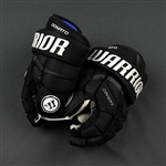 Donato, Ryan<br>Warrior Covert Gloves - NHL Debut & 1st NHL Goal<br>Boston Bruins 2017-18<br>#17 Size: 14"